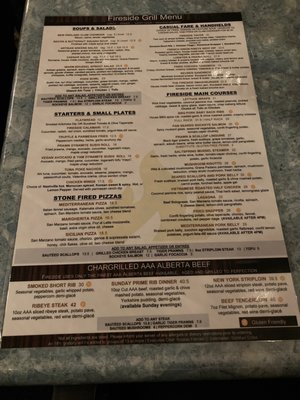 Menu photo 3 Fireside Grill Victoria, BC