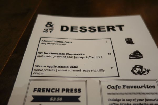 Menu photo 3 Ampersand 27 Edmonton, AB
