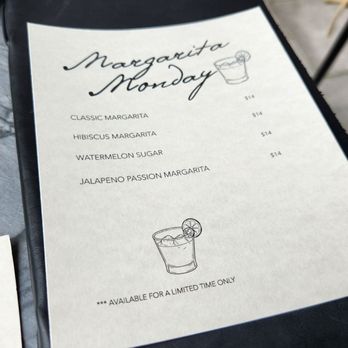 Bar Locale - Margarita Monday - Tapas/Small Plates Near Me - Newmarket, Ontario