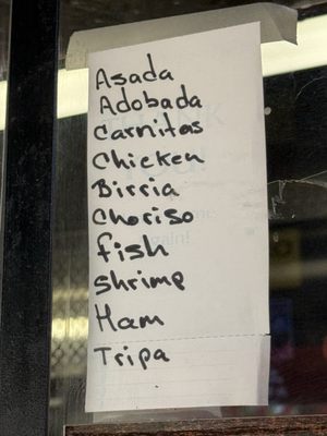 Menu photo 2 Barrios Kitchen Roseville, CA