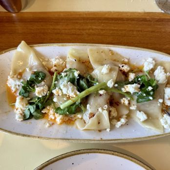 Monkeypod Kitchen - Taro ravioli - New American Near Me - Lahaina, Hawaii Monkeypod Kitchen - Taro ravioli - New American Near Me - Lahaina, Hawaii