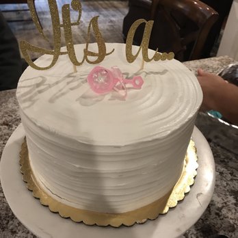 Sweet Karma Desserts - Rustic white buttercream cake (I bought the centerpiece myself). - Desserts Near Me - Plainview, New York Sweet Karma Desserts - Rustic white buttercream cake (I bought the centerpiece myself). - Desserts Near Me - Plainview, New York