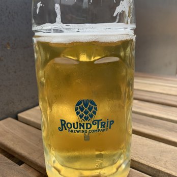 Round Trip Brewing - A stein of Pils - Breweries Near Me - Atlanta, Georgia
