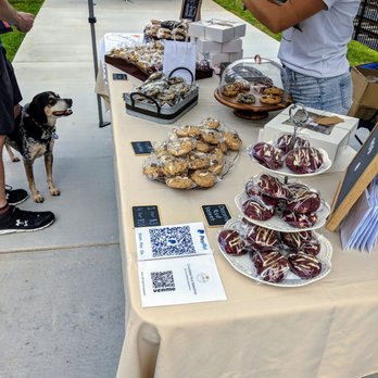 Crumbled Nut Bake Shop - Cookie table setup - Bakeries Near Me - Charlotte, North Carolina Crumbled Nut Bake Shop - Cookie table setup - Bakeries Near Me - Charlotte, North Carolina