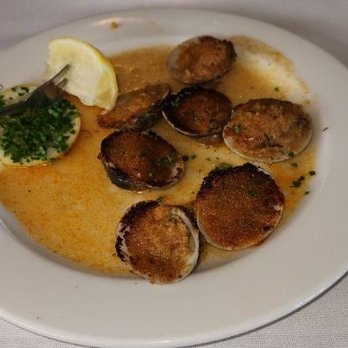 Positano Italian Restaurant - Baked Clams Oreganata - Italian Near Me - Boca Raton, Florida