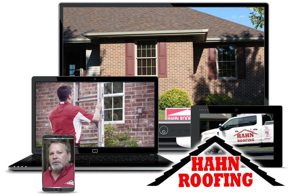 Slide of Hahn Roofing