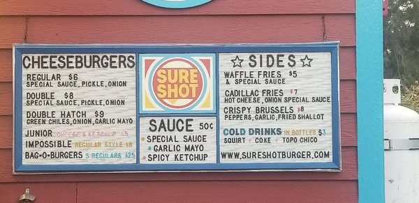 Menu photo 3 Sure Shot Burger Portland, OR Menu photo 3 Sure Shot Burger Portland, OR
