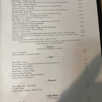 Lazaro's Cuban Cuisine - Entrees, Pastries, Sides, and Dessert Menu - Cuban Near Me - Roswell, Georgia Lazaro's Cuban Cuisine - Entrees, Pastries, Sides, and Dessert Menu - Cuban Near Me - Roswell, Georgia