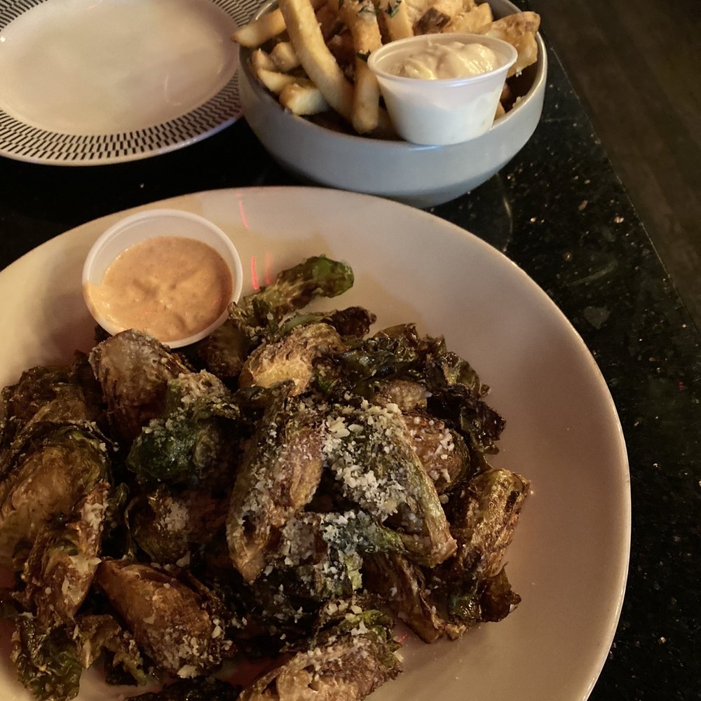 Nero - Truffle fries and Brussel sprouts - Lounges Near Me - Washington, DC, District of Columbia Nero - Truffle fries and Brussel sprouts - Lounges Near Me - Washington, DC, District of Columbia