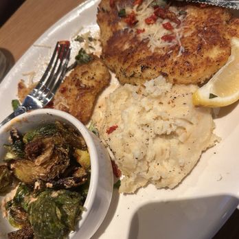 BJ's Restaurant & Brewhouse - Parmesan-Crusted Chicken premium side Honey Sriracha Brussels Sprouts - Breweries Near Me - Grand Rapids, Michigan BJ's Restaurant & Brewhouse - Parmesan-Crusted Chicken premium side Honey Sriracha Brussels Sprouts - Breweries Near Me - Grand Rapids, Michigan