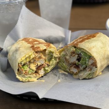 Bad Chicken - Chicken Bacon Queso Wrap - Chicken Wings Near Me - Dallas, Texas Bad Chicken - Chicken Bacon Queso Wrap - Chicken Wings Near Me - Dallas, Texas