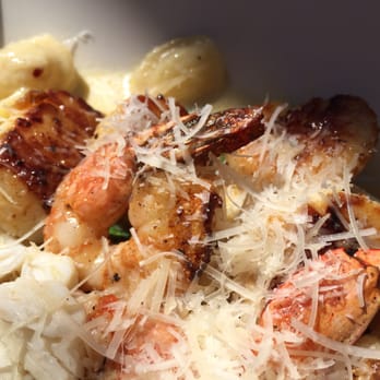 Pappadeaux Seafood Kitchen - Huge shrimp on my shrimp and scallop orcchiette pasta - Seafood Near Me - Phoenix, Arizona Pappadeaux Seafood Kitchen - Huge shrimp on my shrimp and scallop orcchiette pasta - Seafood Near Me - Phoenix, Arizona