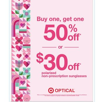 Target Optical - Valentine's Day special !!! Come on and take advantage of this great discount. Offer available from Feb 5 - Feb 17. - Optometrists Near Me - Apple Valley, California Target Optical - Valentine's Day special !!! Come on and take advantage of this great discount. Offer available from Feb 5 - Feb 17. - Optometrists Near Me - Apple Valley, California