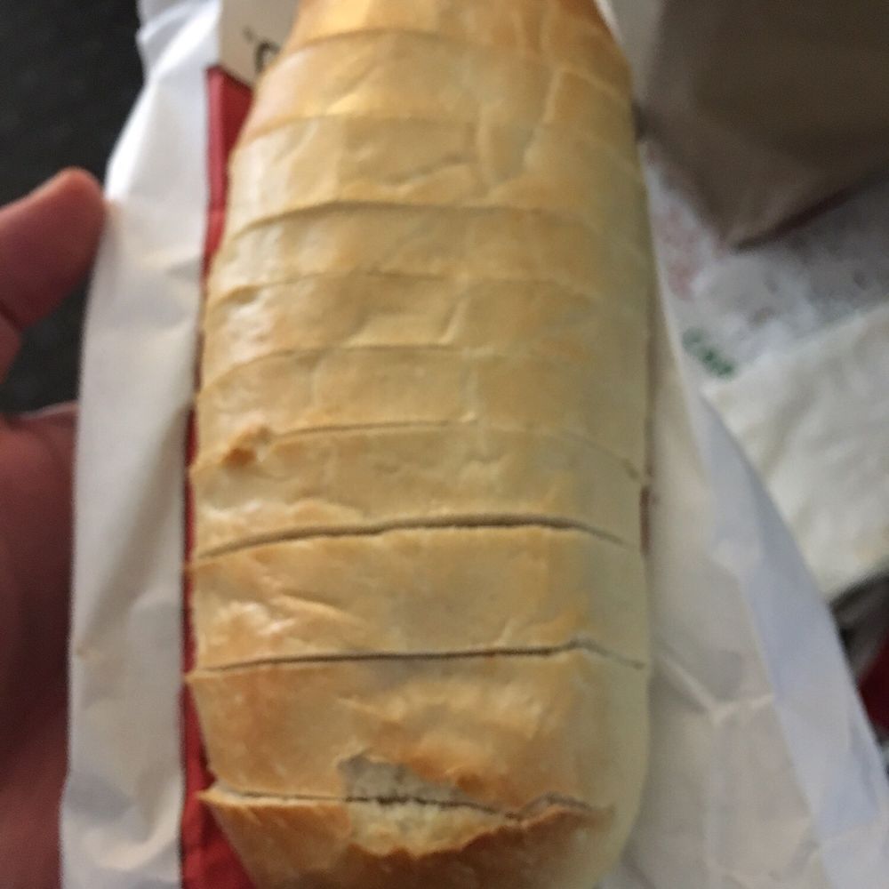 Maria's Pizza Peru - Little loaf of bread that came with each small spaghetti - Italian Near Me - Peru, Illinois