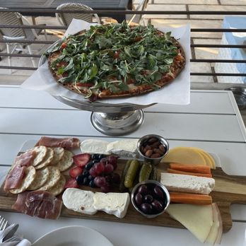 Opa! Greek Cafe - Pizza and cheese board - Wine Bars Near Me - Austin, Texas Opa! Greek Cafe - Pizza and cheese board - Wine Bars Near Me - Austin, Texas
