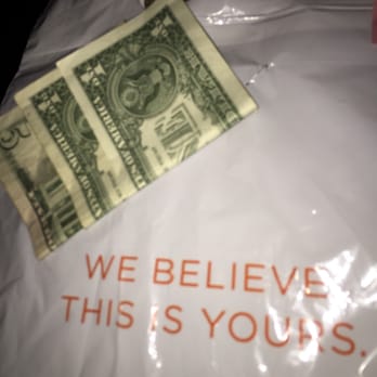 Tide Cleaners - Found this attached to my clean laundry. Just one more reason why I will always use Tide Dry Cleaners. Thanks for being honest. - Dry Cleaning Near Me - Phoenix, Arizona