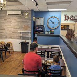 Bagel Cafe - Small dining area