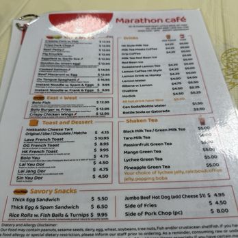 Marathon Cafe - Menu - Chicken Wings Near Me - Little Neck, New York