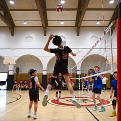 Holy Name School - Volleyball game