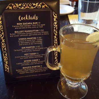Girardi's Osteria - Hot Toddy to get warmed up. - Italian Near Me - Edmonds, Washington
