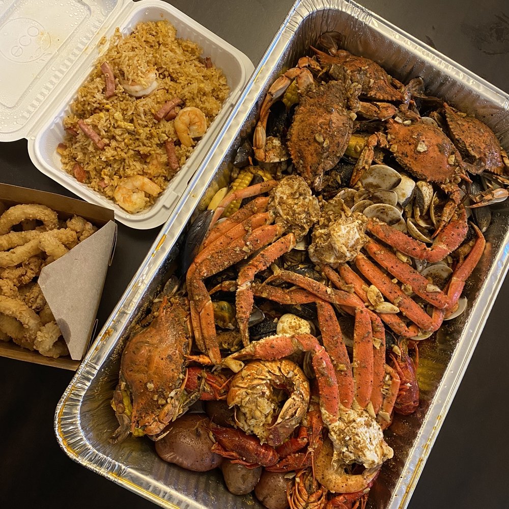 Long Time No Sea - Seafood combo, calamari, fried rice - Seafood Near Me - Manassas, Virginia Long Time No Sea - Seafood combo, calamari, fried rice - Seafood Near Me - Manassas, Virginia