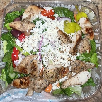 Pizza Spinners - Mediterranean Salad - Pizza Near Me - Lee, New Hampshire