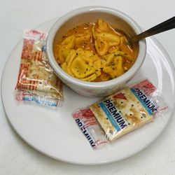 Diner 63 - Tortellini soup