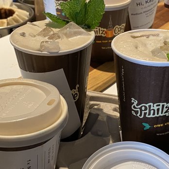 Philz Coffee - Mint Mojito Iced Coffee mmmm - Coffee & Tea Near Me - Glendale, California