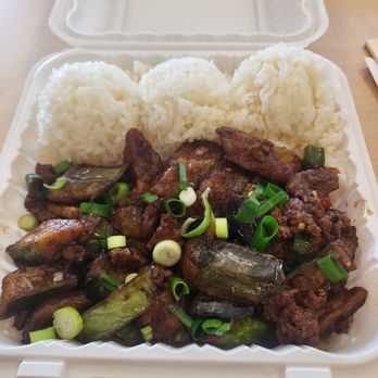 I Love Grill - Beef Eggplant - Pan Asian Near Me - Honolulu, Hawaii