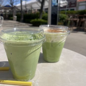 La La Land - Matcha Squared Latte & Banana Cream Top Matcha Latte - Coffee & Tea Near Me - Glendale, California La La Land - Matcha Squared Latte & Banana Cream Top Matcha Latte - Coffee & Tea Near Me - Glendale, California
