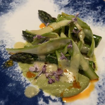 Mägo - Asparagus dish - Colombian Near Me - Oakland, California Mägo - Asparagus dish - Colombian Near Me - Oakland, California