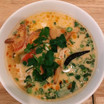 Basil & Co - tom kha soup (coconut soup) - Thai Near Me - Diamond Bar, California