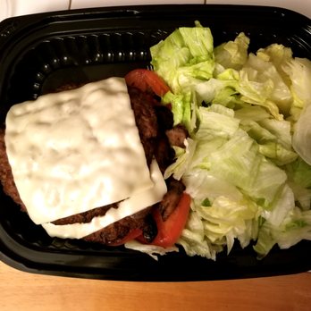 Whataburger - Bunless Mushroom Swiss Burger for the win! Keto/Gluten Free deliciousness :) - Fast Food Near Me - Irving, Texas
