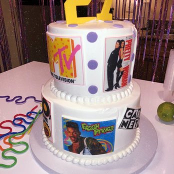 Reuter's Bakery - 90s inspired birthday cake - Bakeries Near Me - Chicago, Illinois