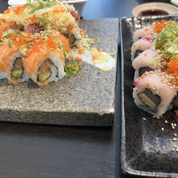 Oh Fish Sushi & Kitchen - 7/23/25 FYI. Oh Fish Roll, Passion Salmon & Double Hamachi rolls. - Sushi Bars Near Me - San Lorenzo, California Oh Fish Sushi & Kitchen - 7/23/25 FYI. Oh Fish Roll, Passion Salmon & Double Hamachi rolls. - Sushi Bars Near Me - San Lorenzo, California