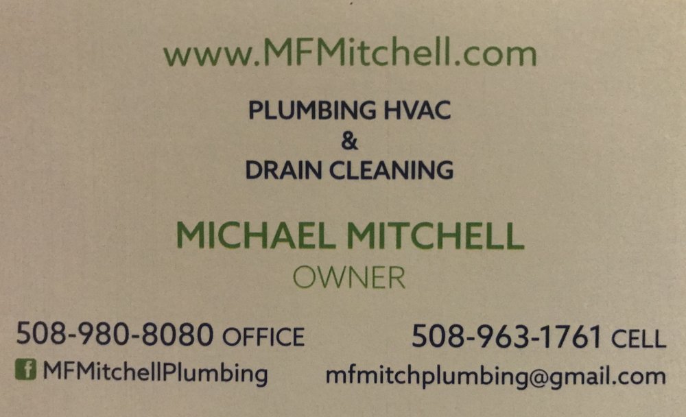 Slide of MF Mitchell Plumbing HVAC & Drain Cleaning
