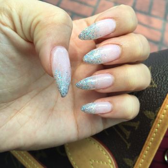 Pearl Nails - Full set by Sandy! I always find myself going back to this liter ombré! She does such a great job. - Nail Salons Near Me - Rosemead, California