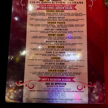 Lips - Price fixe menu (salad, entree, and dessert included) - Bars Near Me - San Diego, California Lips - Price fixe menu (salad, entree, and dessert included) - Bars Near Me - San Diego, California