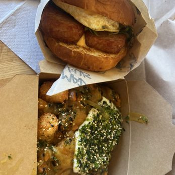 Mad Yolks - Pacific - Spam sandwich and dirty tots - Breakfast & Brunch Near Me - Santa Cruz, California Mad Yolks - Pacific - Spam sandwich and dirty tots - Breakfast & Brunch Near Me - Santa Cruz, California