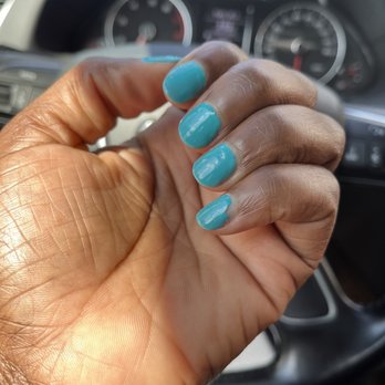 Skyland Nails & Spa - Gel manicure 5 days later... - Nail Salons Near Me - Washington, DC, District of Columbia Skyland Nails & Spa - Gel manicure 5 days later... - Nail Salons Near Me - Washington, DC, District of Columbia
