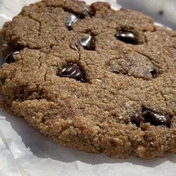 Kalamazoo Farmers Market - Chocolate Chip Cookie from Matchacita @ the People's Plant-Based Party on 10/5/25, sponsored by PFC & Vegan Kalamazoo.