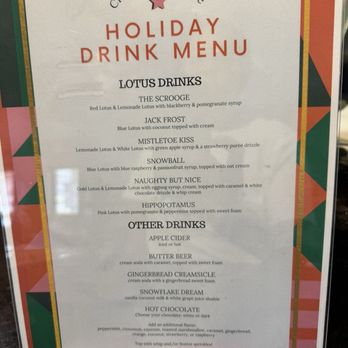 The Chat and Chew Cafe - Holiday Lotus drinks+ - Coffee & Tea Near Me - Archdale, North Carolina The Chat and Chew Cafe - Holiday Lotus drinks+ - Coffee & Tea Near Me - Archdale, North Carolina