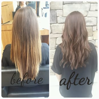 The Grand Salon - Chelsea Raymer was my stylist and she did such an amazing job! I recommend going to her!! - Hair Salons Near Me - Brea, California