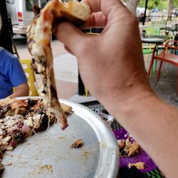 Oblio's Pizzeria - Soggy undercooked pizza