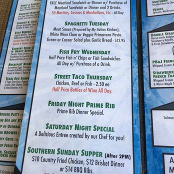 Hangout Restaurant & Beach Bar - List of their daily specials 12/2016 - New American Near Me - Seal Beach, California Hangout Restaurant & Beach Bar - List of their daily specials 12/2016 - New American Near Me - Seal Beach, California