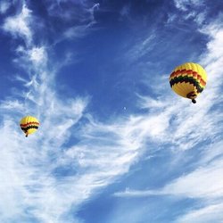 Over the Rainbow Balloon Flights - Our take off on a beautiful Friday sunset flight