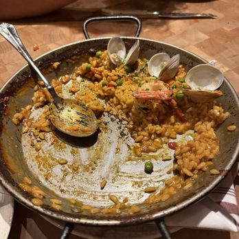 IDOL WOLF - Sorry for the photo, but we dive the paella before remembering to take a picture absolutely delicious - Tapas/Small Plates Near Me - Saint Louis, Missouri IDOL WOLF - Sorry for the photo, but we dive the paella before remembering to take a picture absolutely delicious - Tapas/Small Plates Near Me - Saint Louis, Missouri