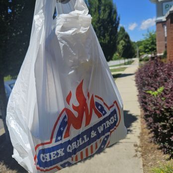 Chex Grill & Wings - To go bag - Chicken Wings Near Me - Charlotte, North Carolina