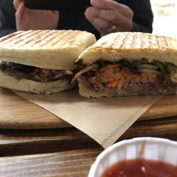 Duckfat - Duck confit banmi panini - New American Near Me - Portland, Maine Duckfat - Duck confit banmi panini - New American Near Me - Portland, Maine