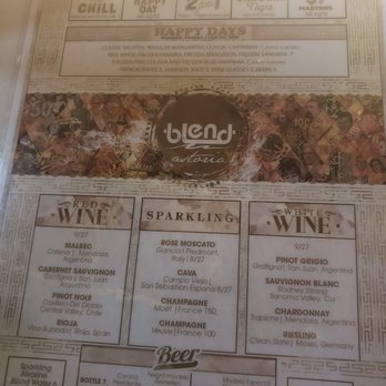 Blend Astoria - MENU - Latin American Near Me - Astoria, New York